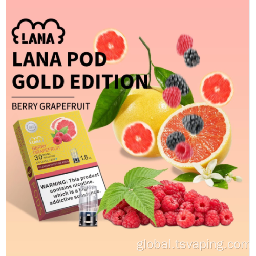 Electronic Cigarette with Pods LANA pod Vape Wholesale 1.8ml Factory